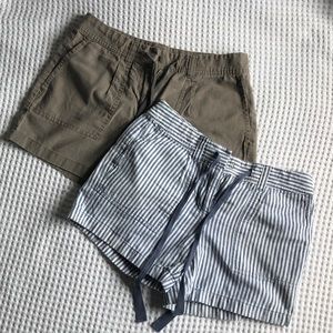 Two pairs of women’s shorts from Lands End